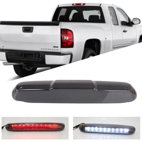 LED 3Rd Rear Tail Brake Cargo Light Rear Tail Light for 2007-2013 Chevy Silverado GMC Sierra 1500 2500 3500