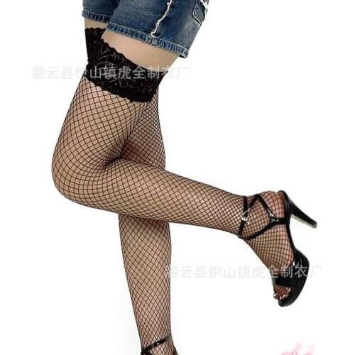 Temptation Erotic Lingerie For Women Lace Transparent Small Mesh Stockings Spandex Medias Leggings Women 5 Colors 2017 New WL220