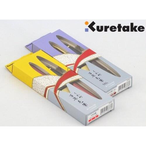 ZIG Kuretake DU Deluxe Brush Pen Paint Set Including 3 pcs Ink Cartridges Japan Gift Package