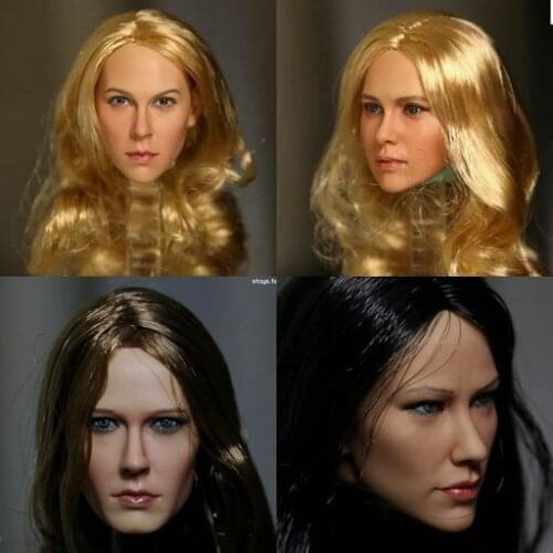 1/6 scale figure accessories doll female head shape for 12" Action figure doll accessories,not include body,clothes KM15-6