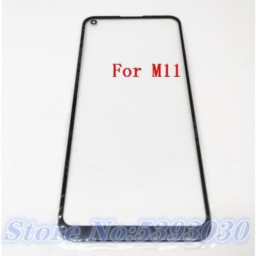 10Pcs/Lot New Touchscreen Front Outer Glass Lens Panel For Samsung Galaxy M11 M21 M31 M31S M51 replacement parts