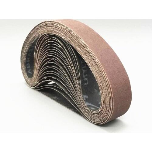 10pcs Abrasive belt Ring Belt 40x680mm Desktop Multi-function Belt Machine Polishing Machine Wood Metal Grinding Machine Table