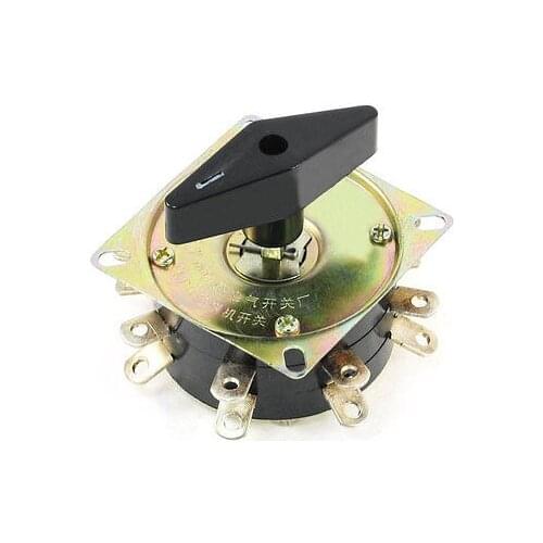 380/220V 25A 8-Position Rotary Changeover Switch for Welding Machine KDH25-2-8