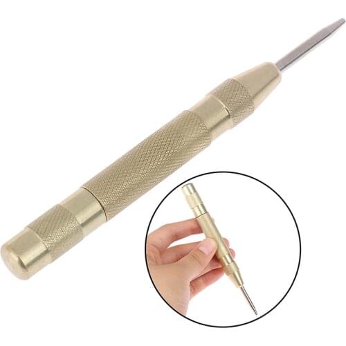 Automatic Centre Punch 5'' Automatic Center Pin Punch Strike Starting Holes