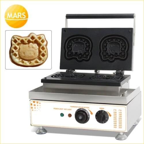 Free Shipping Cartoon Character Waffle Maker Mold Custom Plate, Electric Waffle Maker Iron Machine Baker
