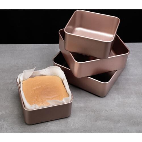 Mousse Chiffon Cake Mold Cake Pan Oven Baking Tools Square Retangle Bakery Tools Baking Mold Baking Pan Bakeware Bakewa