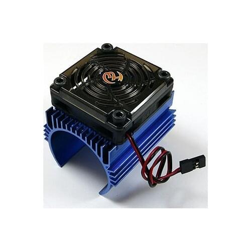 Hobbywing Motor Radiator Heart Sink + 5V Fan Suitable 4465 Motors Input 2S Lipo for 1/8 RC Car