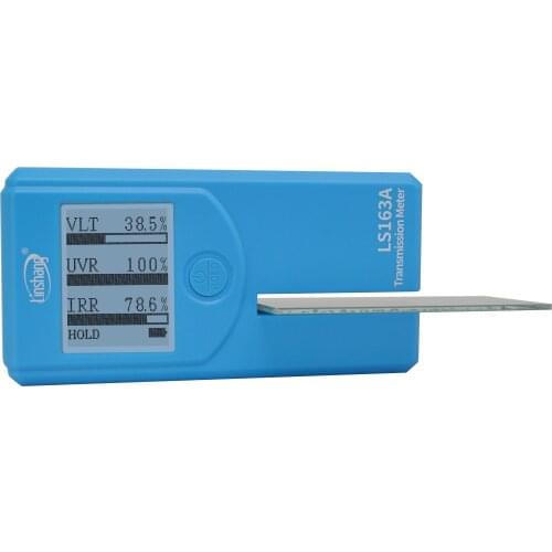 Transmission Meter LS163A Solar Film Tint Meter for UV Infrared and VL transmittance automobile windshield & stick-film glass