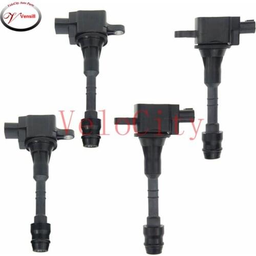 4 PCS Part No# 22448-AR215 22448-AR210 22448-AR200 22433-AR215 Ignition Coil For 03-08 Infiniti FX45 03-10 M45 02-06 Q45 4.5L