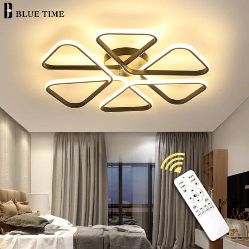 Chandelier Lighting for Living room Bedroom ceiling lamp Modern Chandeliers Lustre Round Aluminum Ceiling Chandelier Lights