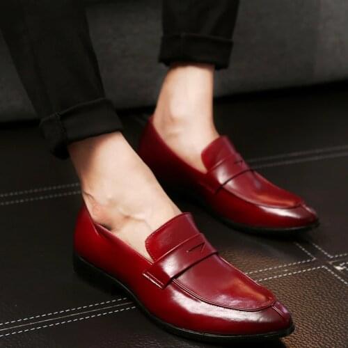 Mens Leather Shoes M-anxiu China