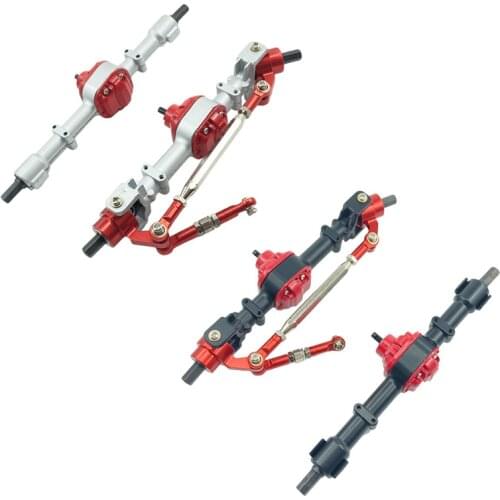 Upgrade Metal Front/Rear Bridge Axle Set For MN 1/12 D90 D91 99S FJ45 RC Truck RC Car Refit Upgrade Parts