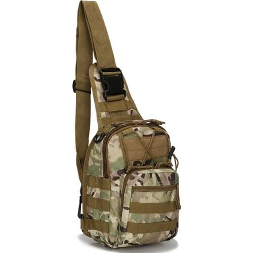 Military Shoulder Bag Tactical Army Molle Camo Backpack Men Outdoor Fishing Camping Hunting Hiking Sling Crossbody Bag