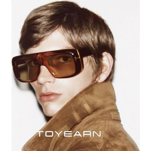 2019 New Brand Design Fashion Oversized Square Sunglasses Men Women Vintage Steampunk Sun Glasses For Female Male Goggle Gafas