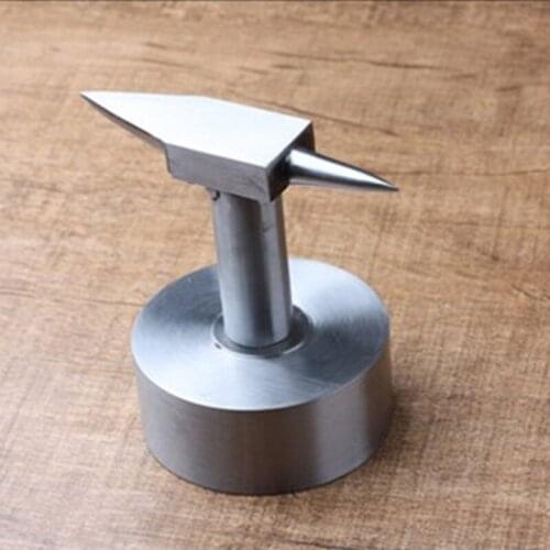 Double Steel Horn Anvil with Wide Base Metalsmith Blacksmith Jewelry Processing