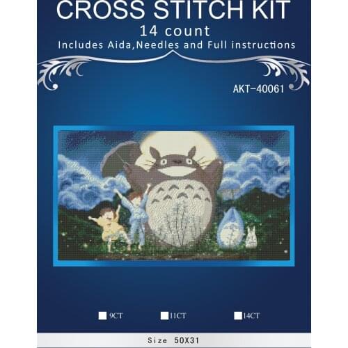 New Embroidery Counted Cross Stitch Kits Needlework Crafts 14 ct DMC DIY Arts Handmade Decor - Lovely animals