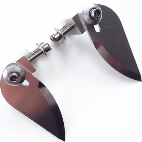 55*21mm RC Model Boat Water Knife Turn Fins for 60-75cm Electric / Nitro Power Remote Control Boats Feilun FT012 FT011 Parts