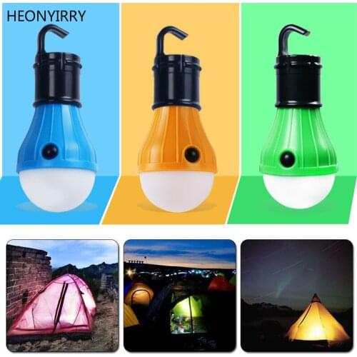 3 LEDs Outdoor Survival Tools Light Camping Tent Hanging Adventure Lantens Lamp,Portable LED Light Hunting Fishing Garden Lamp