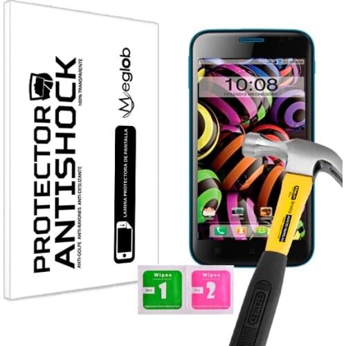 Protector de Pantalla Anti-Shock Anti-Golpe Anti-arañazos Compatible con Intex Aqua Curve