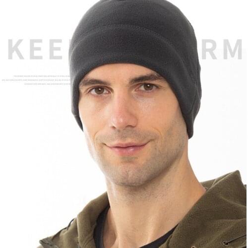 Europe The United States Winter Fleece Hat Ski Hat Riding Hat Cold Fleece Hat Tactical Skiing Headwear Thick Warm Cap Unisex Hat