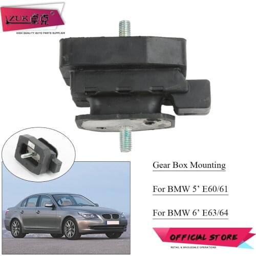 ZUK For MBW E60 E61 LCI 520I 523I 525I 528I 530I 535I For E63 E64 LCI 630I Transmission Bearing Mounting Rubber OEM:22316761093