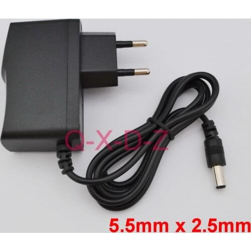 1PCS 15V 1A IC High quality DC 15V 1A &1000mA AC 100-240V Converter Adapter Power Supply EU Plug DC 5.5mm x2.1mm-2.5mm