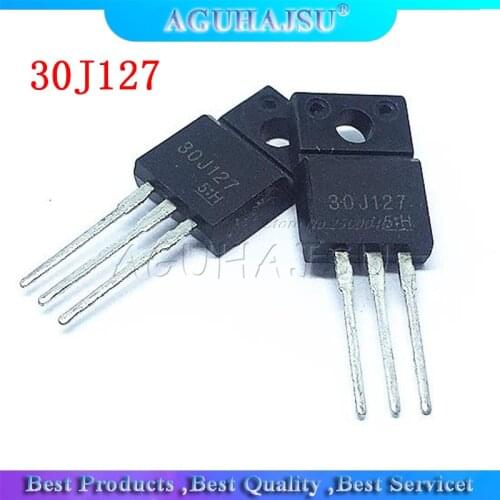 10pcs/lot 30J127 GT30J127 TO-220F LCD common triode power switch tube FET 200A/600V