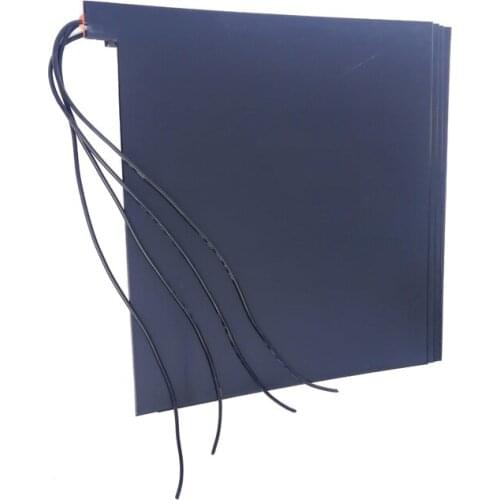 240v 3000w 640*755*5mm black silicone heating pad for tire 1000mm lead wire