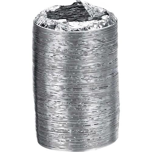 3 Meter Length 100Mm/4 Inch Fresh Air System Flexible Aluminum Exhaust Duct Pipe Air Ventilation Pipe Hose for Bathroom