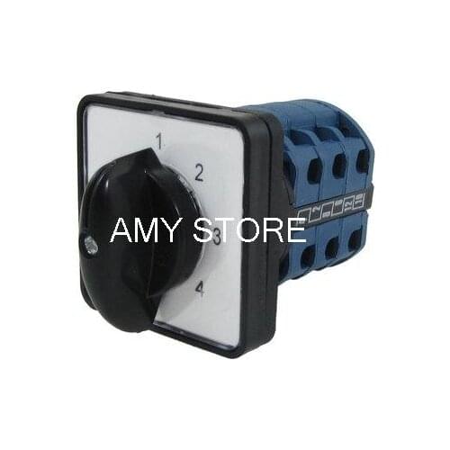 440VAC 240VAC 5 Positions 10 Screw Terminals Changeover Switch