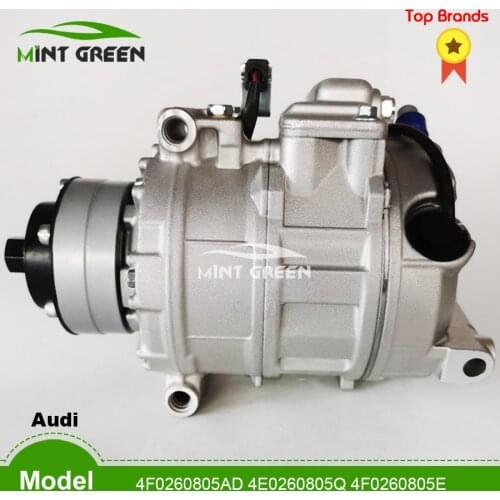 For Air Conditioning Auto AC Compressor 4F0260805AD 4E0260805Q 4F0260805E 4F0260805L 4e0260805a For Audi A4 B7 Q7 4L V8