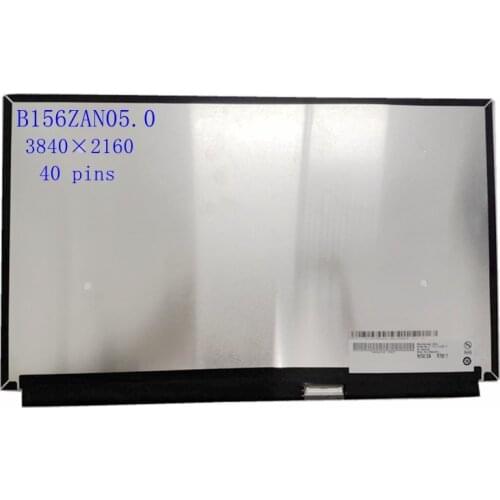 B156ZAN05.0 B156ZAN05.1 LED LCD display Screen matrix 100% RGB 120HZ UHD 3840X2160 eDP 40 pins