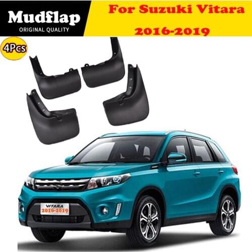 Mud Flaps Splash Guards Car For Suzuki Vitara / Edcudo Mudguards Fender 2016 2017 2018 2019 Front & Rear Protector