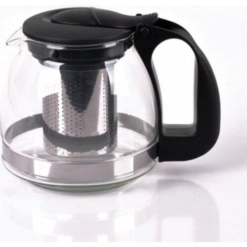 Paçi 700ml Black Strainer Glass Teapot kitchen mother teapot tea coffee tea maker kettle