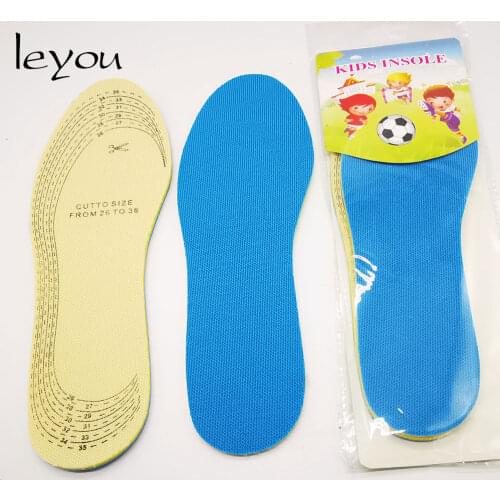 Children Sport Cuttable Insole Kids Breathable Running Sneaker Shoes Insoles Pads Insert Soles Free Size Children Insole
