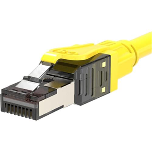 Cat 8 Ethernet Cable RJ 45 Lan Networking Cable 1M 2M 3M 5M Super Speed 40Gbps 2000Mhz 24AWG Twisted Wire Cat8 Patch Cable