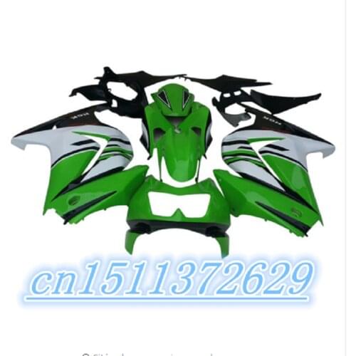 Injection Custom fairing kits for KAWASAKI Ninja 250 2008-2014 ZX 250R EX250 08-14 ABS sport motorcycle fairings green black set
