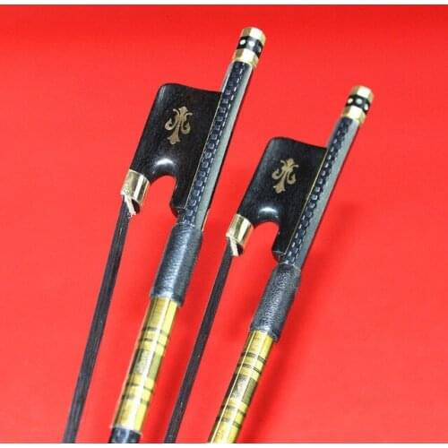 Hot sell New Carbon fiber cello bow grille black horse hair ebony frog high quality