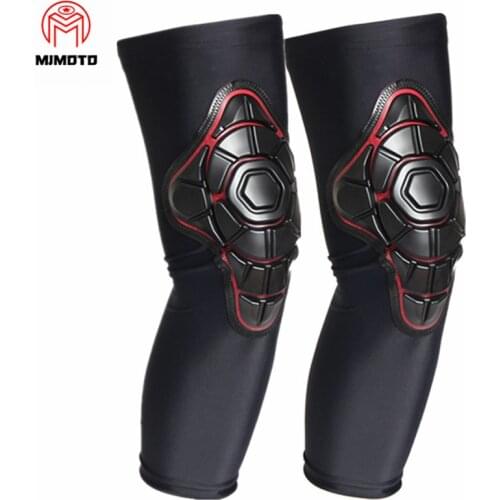 Soft Breathable Motorcycle Elbow Knee pad ATV MTB DH Protection Bicycle Kneepads Elbow Support Ice silk Motocross Knee Protector