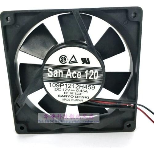 New 109P1212H401 12V 0.45A 12CM Silent Cooling Fan 12025 Chassis
