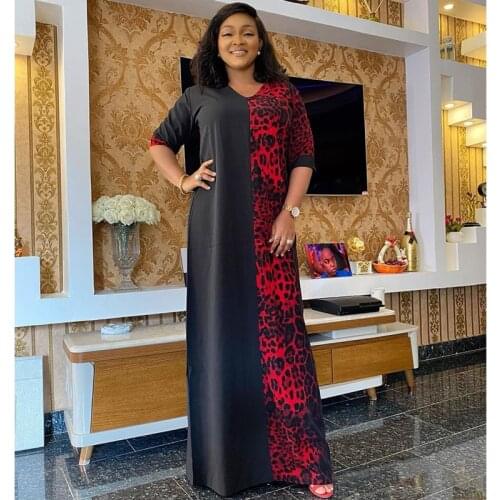 African Style Dresses for Women Fashion Bazin Hot Drilling Boubou Robe Africaine Femme Muslim Dress Dashiki Gown Africa Clothing