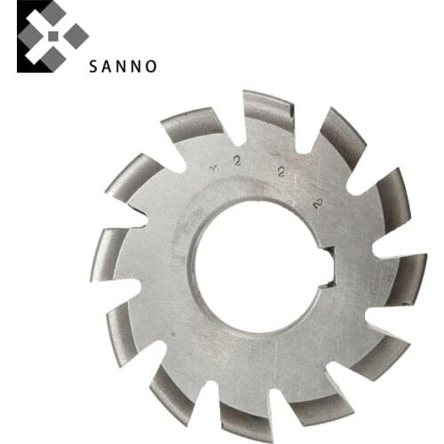 Gear milling cutter 1/4, 3/8, 1/2, 5/8, 3/4 pitch disk type gear milling cutter rotary milling cutter for gear cutting