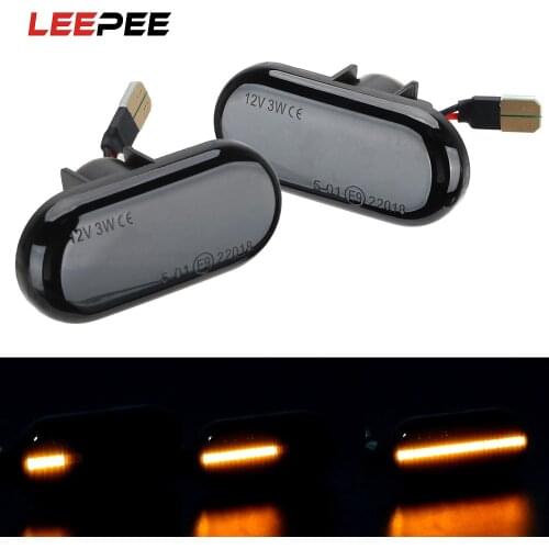 LED Car Dynamic Side Marker For Renault Megane 1 Clio1 2 KANGOO ESPACE Dacia Duster Dokker Lodgy Smart Fortwo 453 A Pair