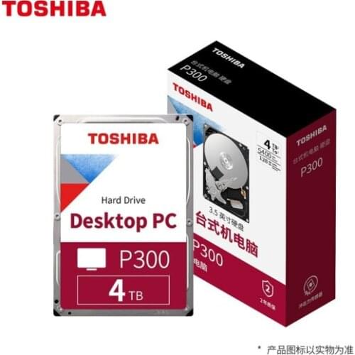 TOSHIBA P300 HDD 4TB Hard drive disk 5400RPM 3.5INCH
