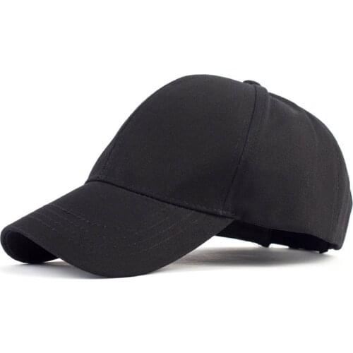 New Breathable Sports Cotton Baseball Cap Hip Hop Casual Hats Solid Color Snapback Outdoor Sun Hat for Fashion Men Gorras