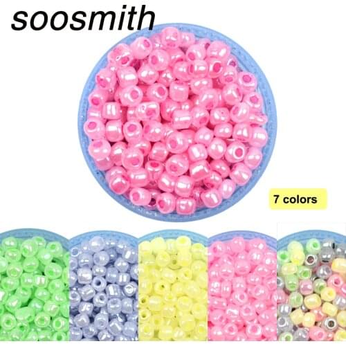 4mm Approx.300pcs Imitation Pearl Beads/Beads & Jewelry Making /Czech Glass Beads /Diy/Kralen/Loose/Round/Spacer/Charm/Wholesal