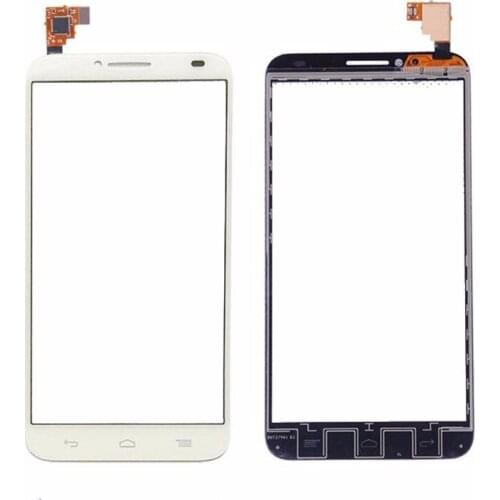 Black / White New Touch Screen Digitizer For Alcatel One Touch Idol 2 6037 OT6037 Touchscreen Front Glass Panel Lens