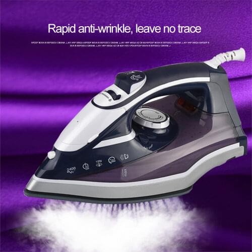 HAEGER electric household steam iron handheld steam iron for dry clothes steam clothes iron steam ironing 2400W