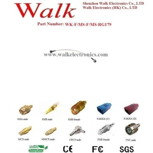 F male F male rg179 cable, F male rg179 cable