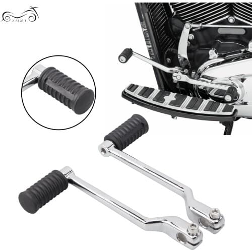 Pair Billet Aluminum Heel Toe Shift Lever W/Shifter Peg Kit For Harley Road Glide FLTR Ultra Limited Electra Glide FLHT Fatboy